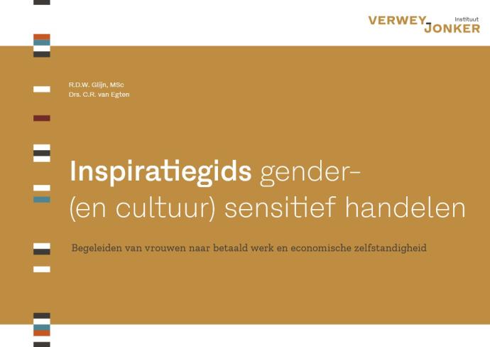 Inspiratiegids gendersensitief handelen Verwey Jonker