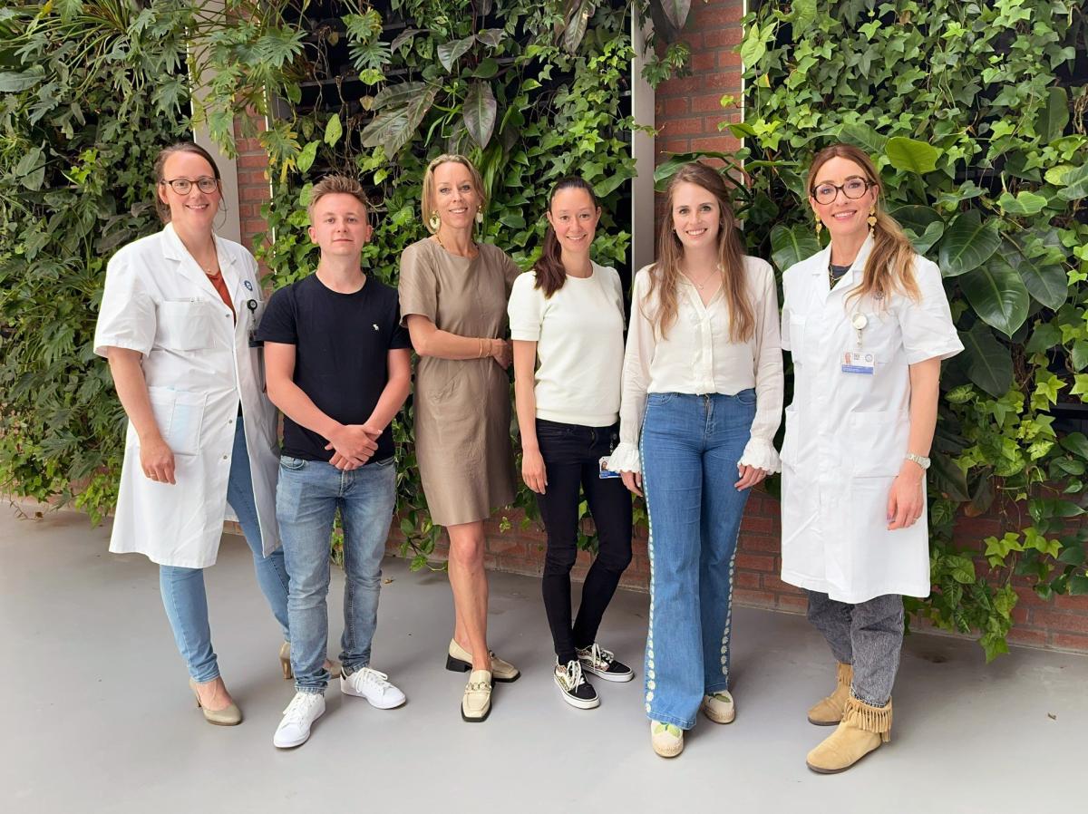Lenny Verkooijen en team