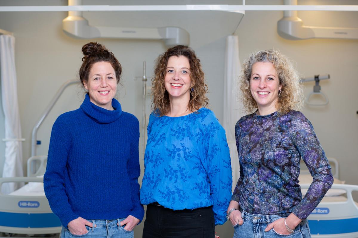Suzanne Koen, Wietske Blom en Amber van Eijkelenborg